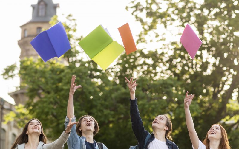 group-students-happy-be-reunited